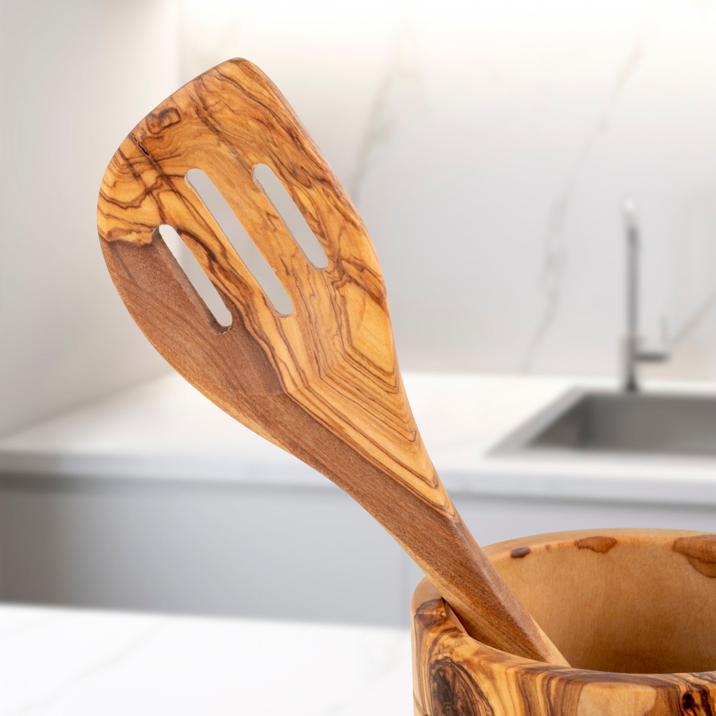 Handmade Olive Wood Kitchen Utensils