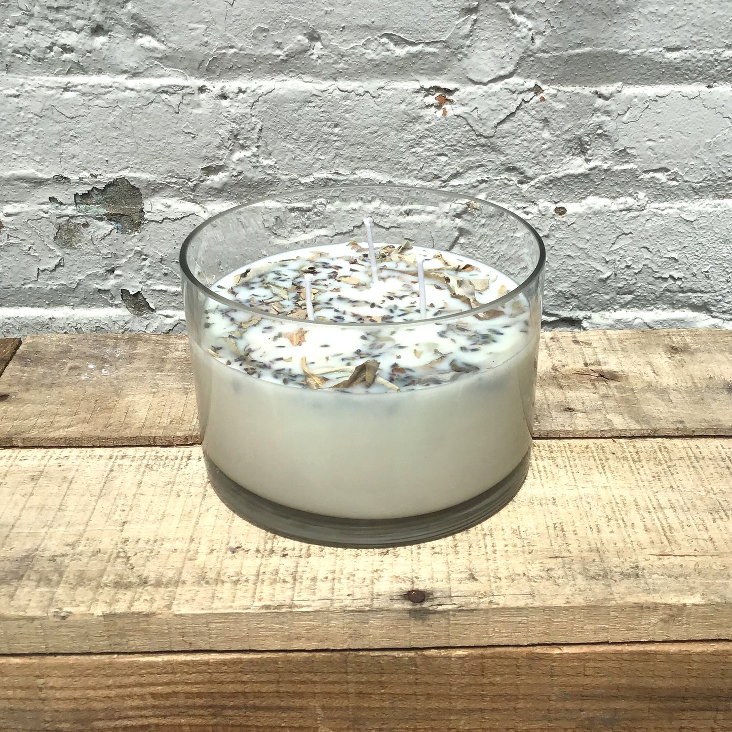 Lavender + White Sage Soy Wax Candle