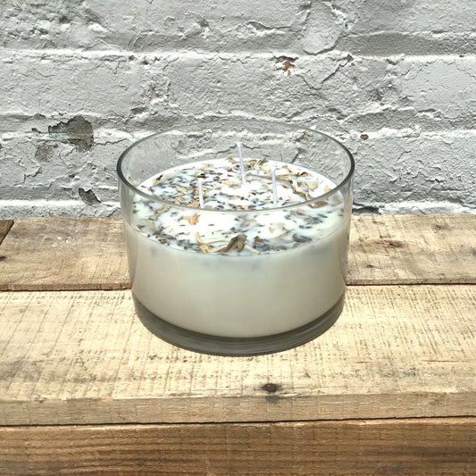 Lavender + White Sage Soy Wax Candle
