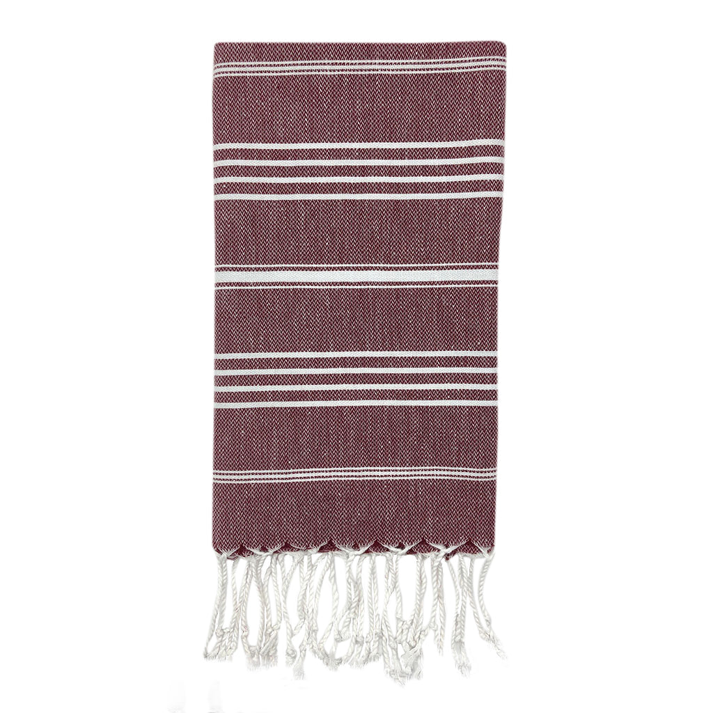 Classic Turkish Hand Towel- Natural Fibers